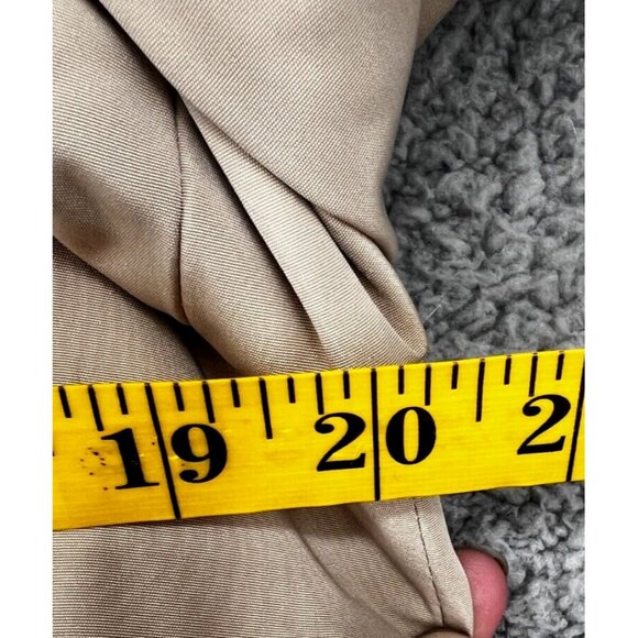 London Fog Women's Khaki Trench with Plaid Insulator Insert Coat Size PL - Picture 5 of 13